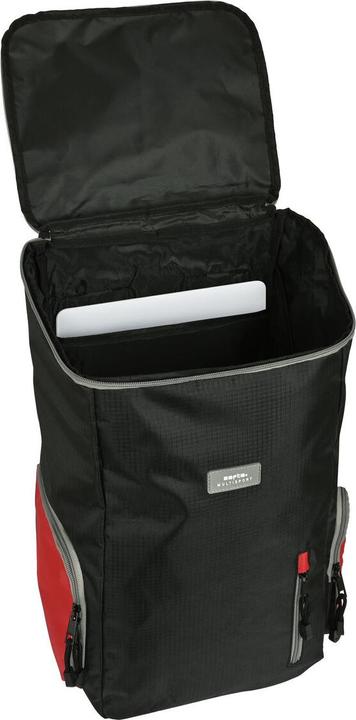 Produktbild Safta Rucksack Multisports Schwarz Rot Sportlich 28 x 50 x 22 cm