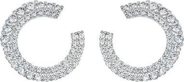 Crystalp Elegant Earrings With Clear Crystals Typo 42319.R