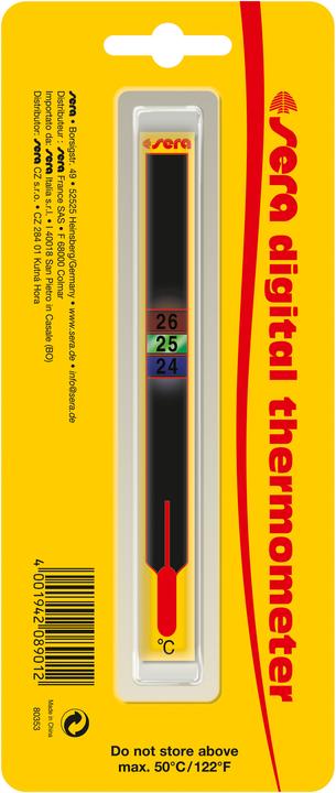 Sera LCD-Thermometer