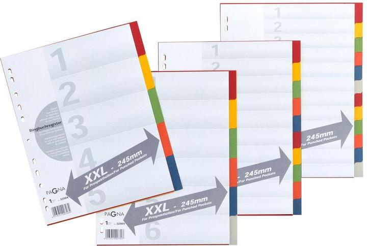 Produktbild Pagna Kartonregister mit Deckblatt, zur freien Verwendung, einzeln