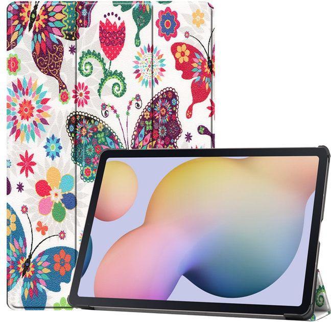 Actual product image MU Style Triple folding cover with pattern (Galaxy Tab S7+)