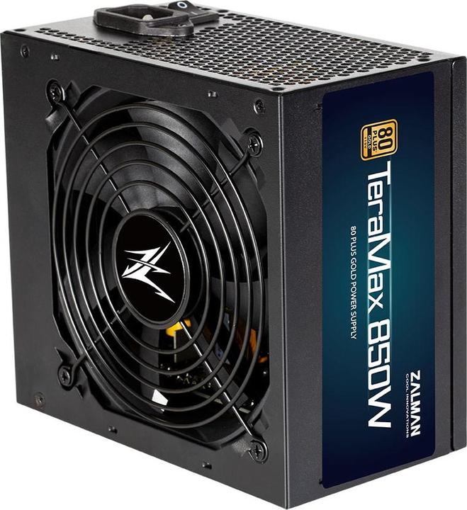 Actual product image Zalman ZM850-TMX TerraMax 80 PLUS GOLD PSU 850W/Full-modular 99.9% Active PFC/Single (850 W)