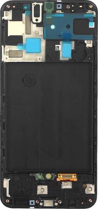 Actual product image Samsung Display unit + frame A505F Galaxy A50 black GH82-19204A (Display, Galaxy A50)