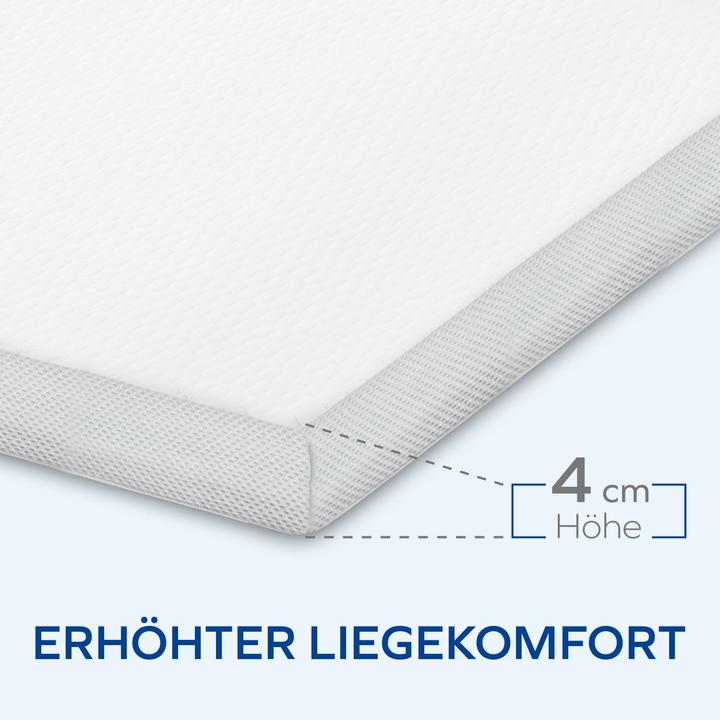 Produktbild Mlily Matratzentopper Visko » AirCell Memory«, 4cm dick (180 x 200 cm)