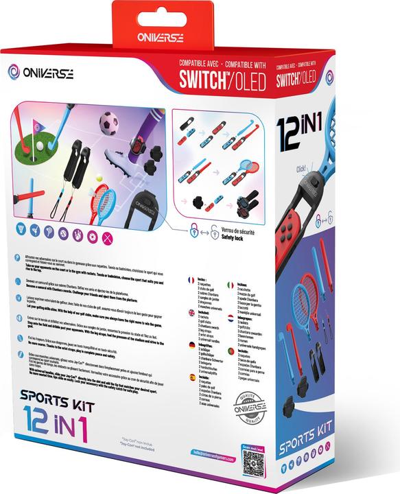 Actual product image Oniverse 12 in 1 kit - Switch Sports Accessories (Switch)