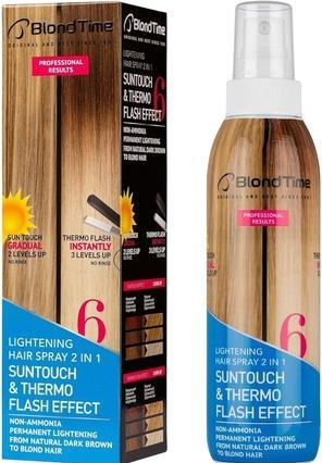 Blond Time Suntouched Hair Lightener Spray with Thermo Flash Effect - 2-in-1 Hair