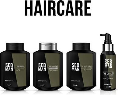 Image du produit Sebastian The Multitasker - Hair, Beard & Body Wash (250 ml, Shampoing liquide)