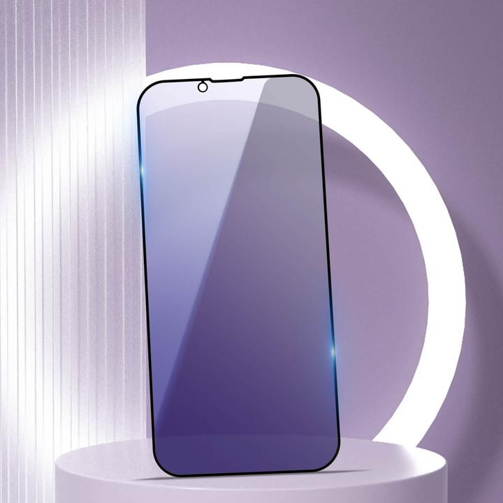 Actual product image Avizar BlueGuard glass display protection with blue light filter (1 Piece, Apple iPhone 14)