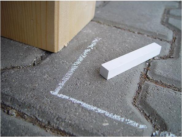 Actual product image Bleispitz Blackboard chalk square (White, 12 x)
