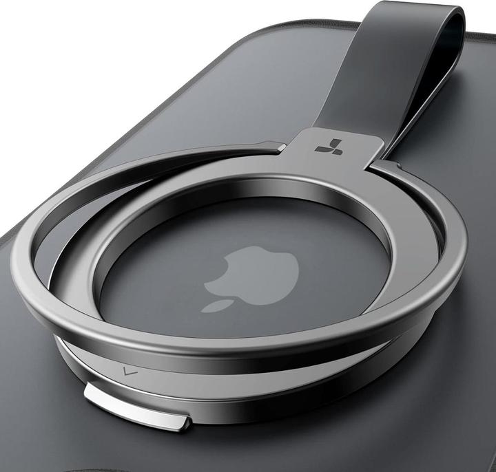 Actual product image Torras - Ostand Magnetic Ring - 360° Rotatable Stand, Phone Holder/Grip, Easy Attach - Black