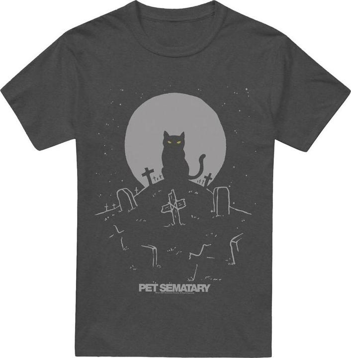 Pet Sematary Cat With Tombstones TShirt