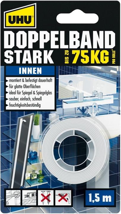 UHU Doppelseitiges Klebeband (19 mm)