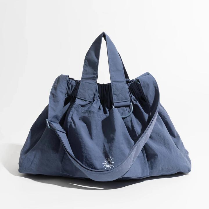 Only-Bags.Store Nylon Solid Farbe Umhängetasche Einfache kleine Hobo Handtasche Stylish Nylon Leichtgewicht Tote