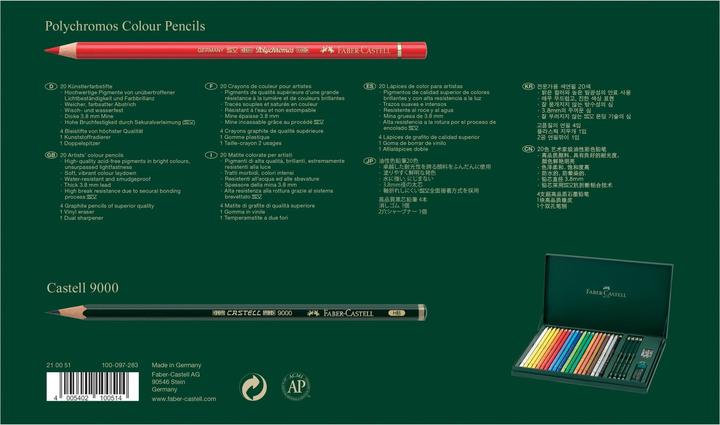 Actual product image Faber-Castell Polychromos gift set (Multicoloured, 24 x)