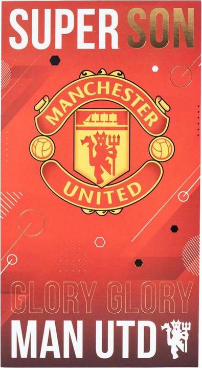 Immagine prodotto Manchester United FC Super Son Biglietto di Compleanno (1 pz.)