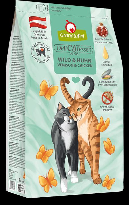 Granatapet DeliCatessen Trockenfutter Wild & Huhn Adult (Adult, 1 pcs., 1800 g)