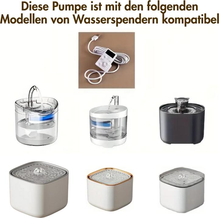 Actual product image Suba Replacement Pump for Cat Water Fountain