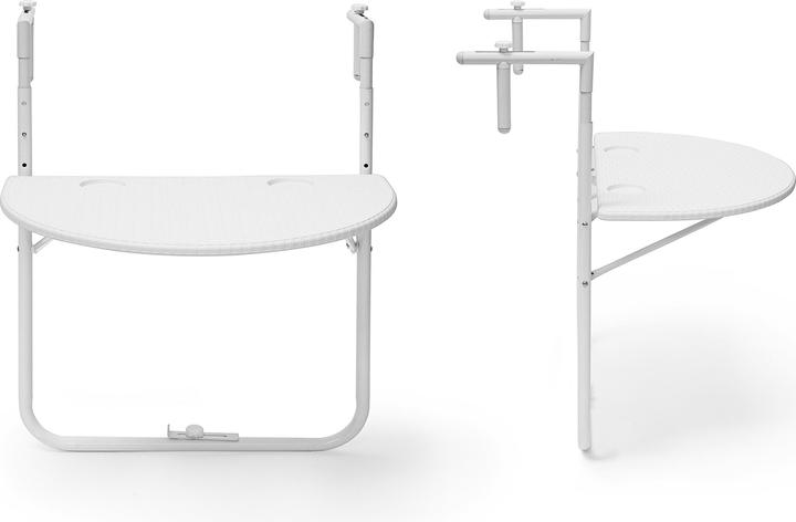 Image du produit Relaxdays Table suspendue pour balcon (60 cm)