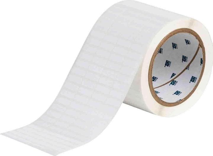 Actual product image Brady THT-1-423-10, Polyester, White, 19.05 x 6.35 mm, permanent, 4-lane (10000 E.)