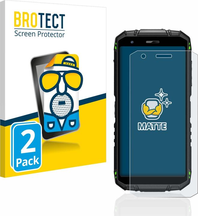 Produktbild BROTECT Entspiegelungs-Schutzfolie Displayschutz Matt (2 Stück, Doogee S41 Pro)