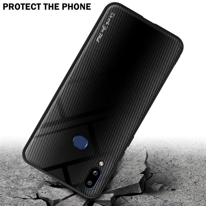 Immagine prodotto Cadorabo Copertura di vetro a strisce in TPU (Samsung Galaxy A10s, Samsung Galaxy M01s)