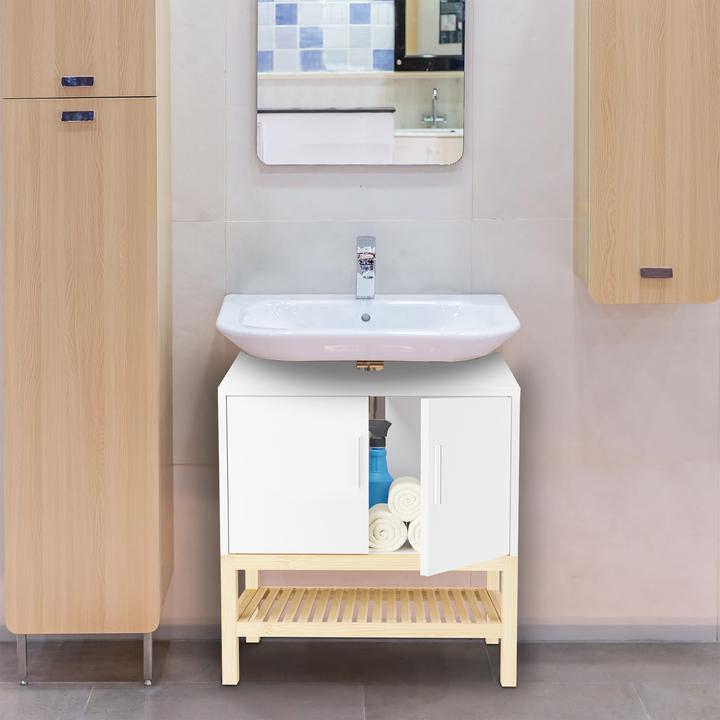 Immagine prodotto Relaxdays Waschbeckenunterschrank (60 x 33 x 60,5 cm)