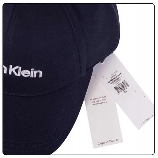 Produktbild Calvin Klein Herren Double Line Embro Bb Baseball Cap, Ck Navy, Einheitsgrösse
