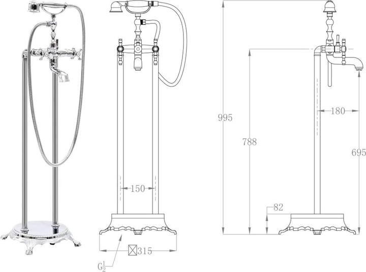 Immagine prodotto VidaXL Johnathan (94 cm)