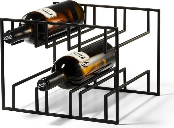 Image du produit Philippi Rack à vin Cubo pour 6 bouteilles (29 x 25 x 21 cm)