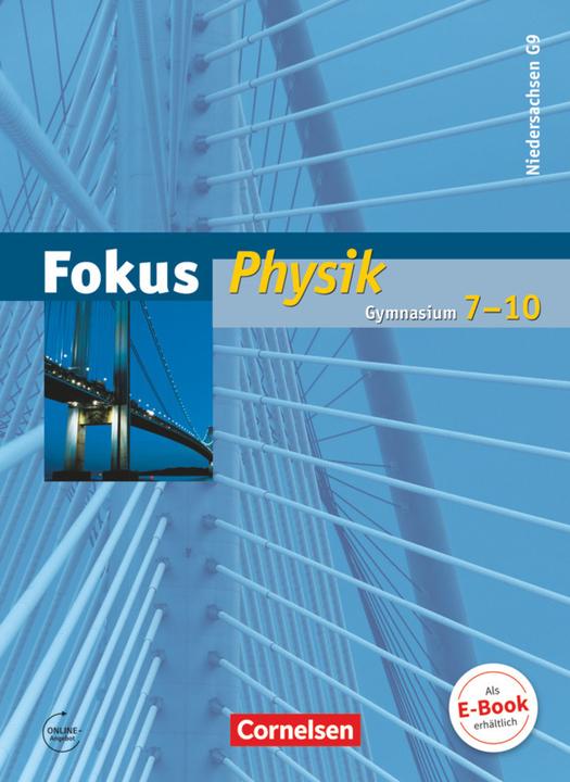 Produktbild Fokus Physik 7.-10. Schuljahr. Schülerbuch. NI (Deutsch, Lutz-Helmut Schön, Jochim Lichtenberger, 2015)
