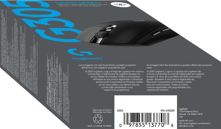 Produktbild Logitech G G305 Lightspeed (Kabellos)