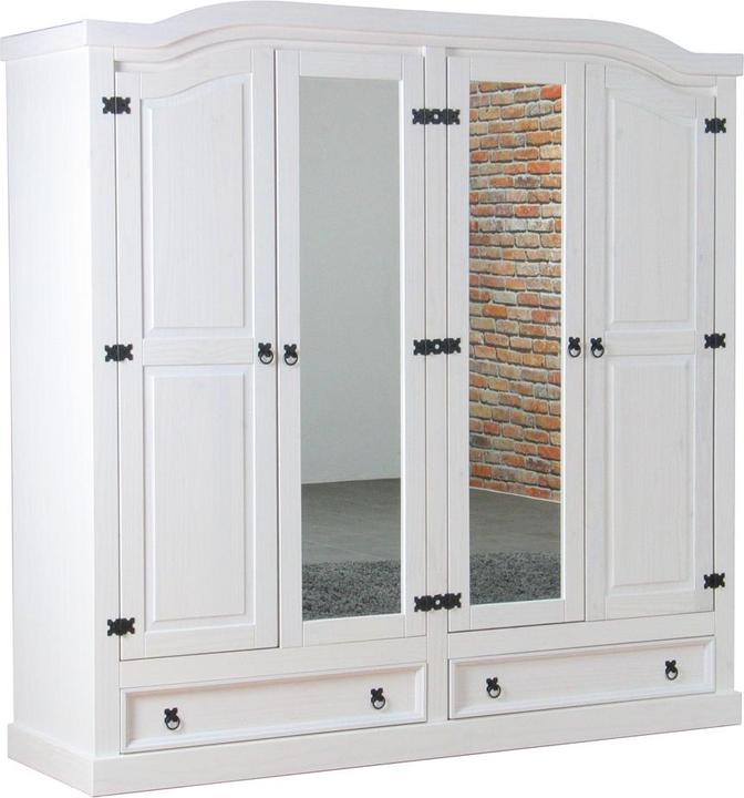 Actual product image Ebuy24 Wardrobe New Mexico (193 x 194 x 57 cm)