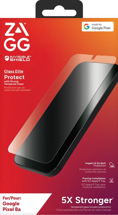 Actual product image Zagg Glass Elite (1 Piece, Google Pixel 8a)