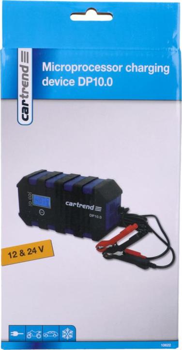 Productafbeelding Cartrend Kfz Ladegerät Microprozessor DP10.0 (12V, 24V, 10 A)