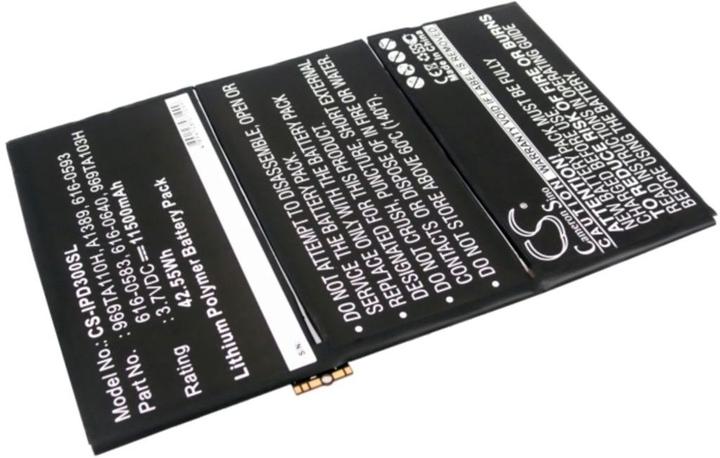 Image du produit NoName Batterie pour iPad 3 / iPad 4 etc.