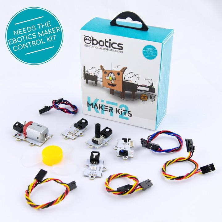 Image du produit Ebotics Robot d'entraînement, Maker Kit 2 (carte mère requise)
