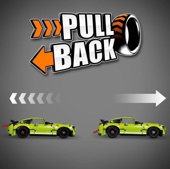 Actual product image LEGO Ford Mustang Shelby GT500 (42138, LEGO Technic)