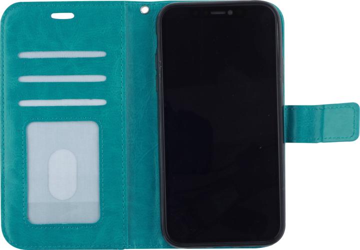 Immagine prodotto PhoneLook Fourre Premium Flip Turchese (Apple iPhone 12, Realme 12 Pro+)