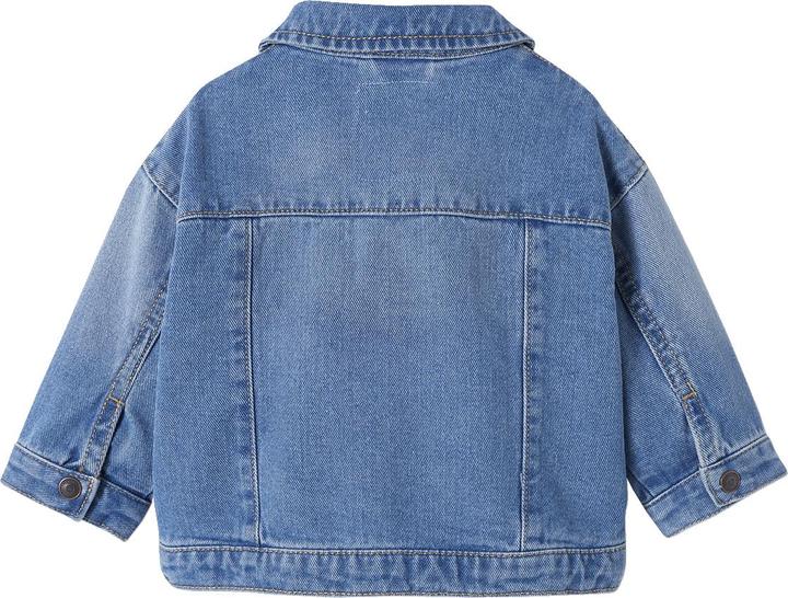 Actual product image Vertbaudet Baby Jeansjacke Oeko-Tex (74)