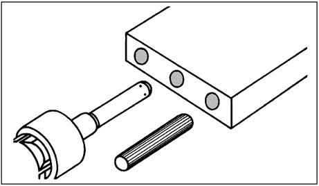Actual product image Lamello Dowel nozzles for glue applicator