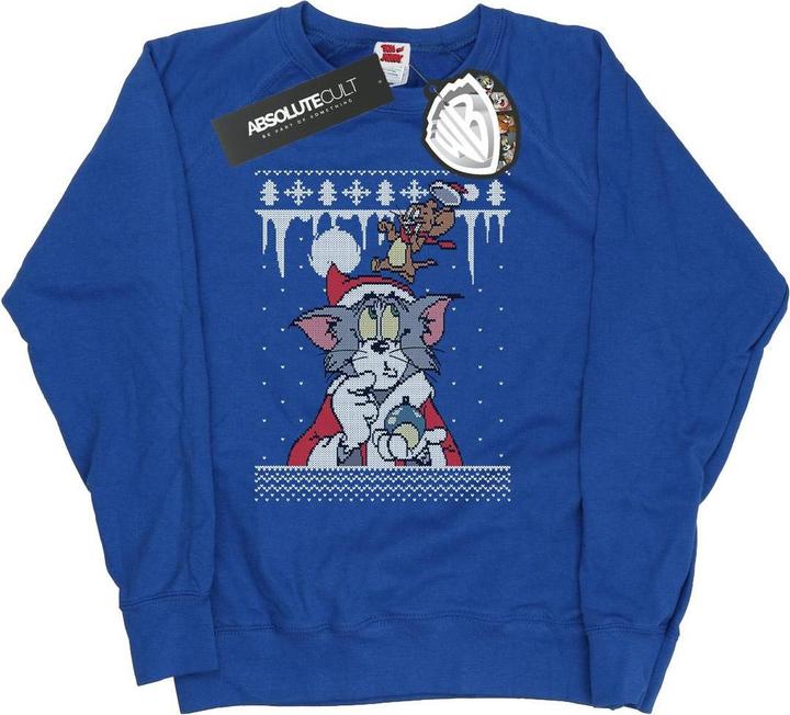 Immagine prodotto Tom & Jerry Christmas Fair Isle Felpa Donna (L)