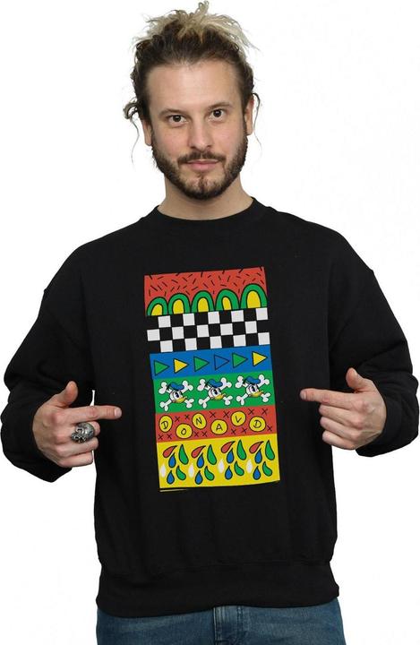 Produktbild Disney Donald Duck Vintage Pattern Sweatshirt (S)