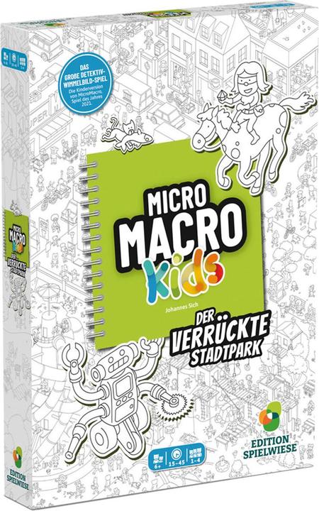 Produktbild MicroMacro Kids: Der verrückte Stadtpark (d) (Deutsch)