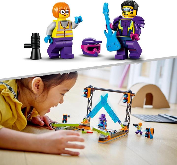 Produktbild LEGO Hindernis-Stuntchallenge (60340, LEGO City)