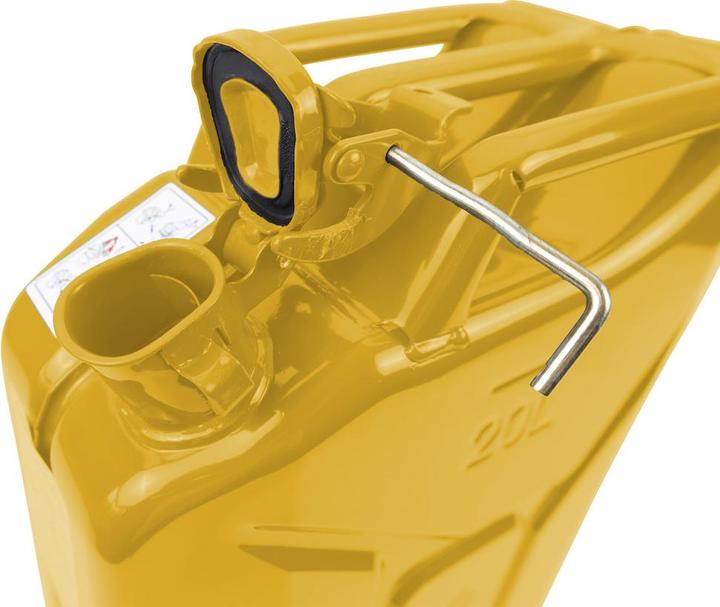 Image du produit Dönges Bidon d'essence en tôle d'acier, 20 l, jaune