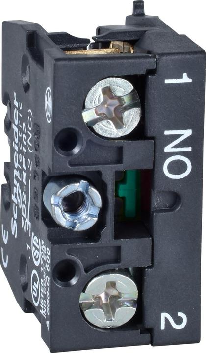 Image du produit Schneider Electric ZB2 Bloc de contact 10A 600V NO Slow Break