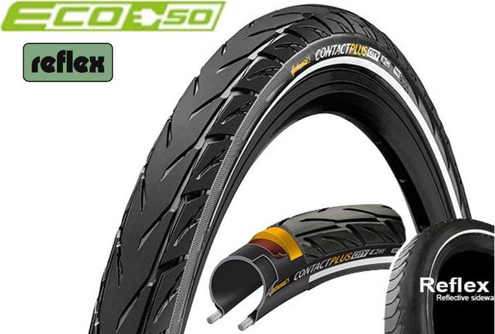 Produktbild Continental Contact Plus City (28 x 1.60, 42-622)