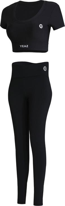 Yeaz CLUB LEVEL SET Short Top Leggings XL (Black) (XL)