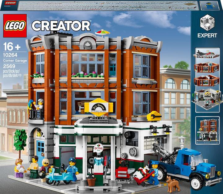 Produktbild LEGO Eckgarage (10264, LEGO Creator Expert)