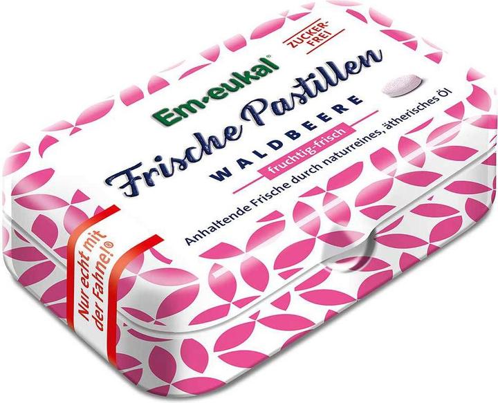Image du produit Em-eukal Pastilles fraîches aux baies des bois sans sucre avec xylitol (20 pcs, 20 g)
